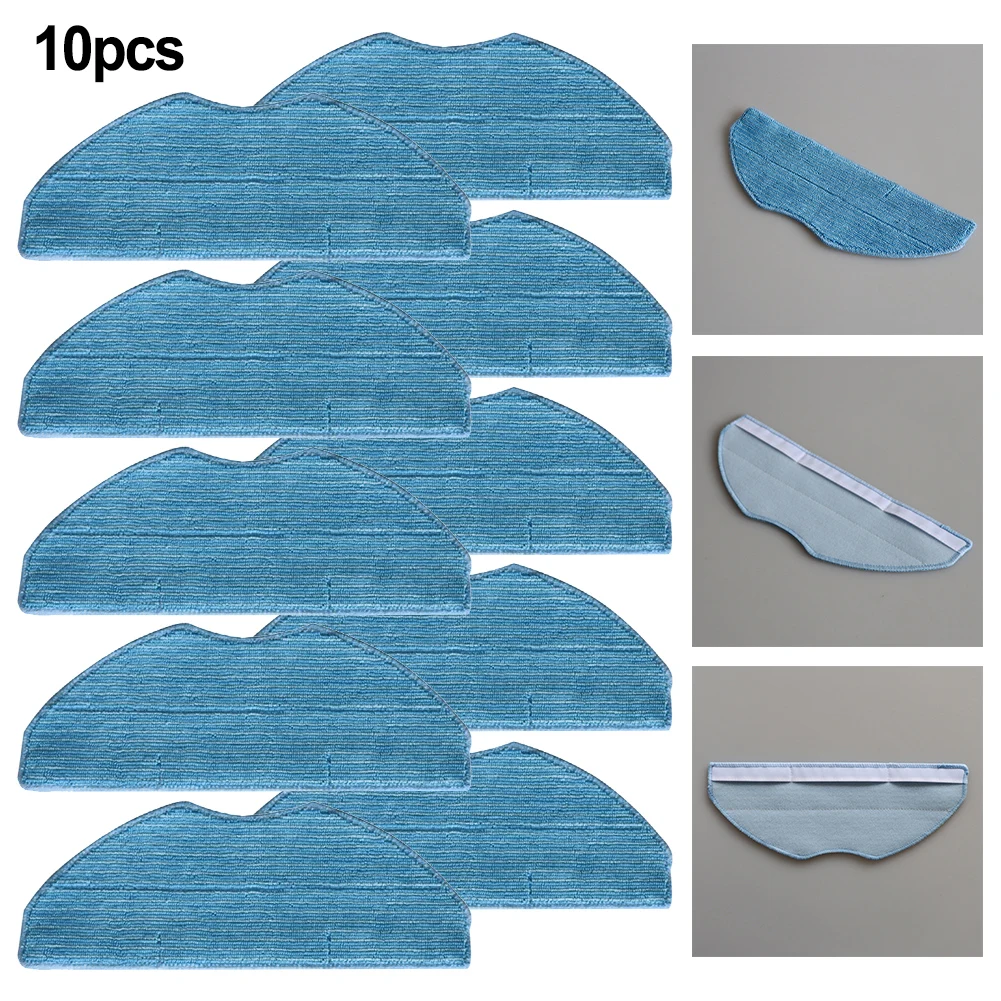 

Robot Vacuum Cleaner Mop Cloths for Tapo RVA300 RV10 RV10 Plus RV30 RV30 Plus 10 Pieces of Microfiber Replacement