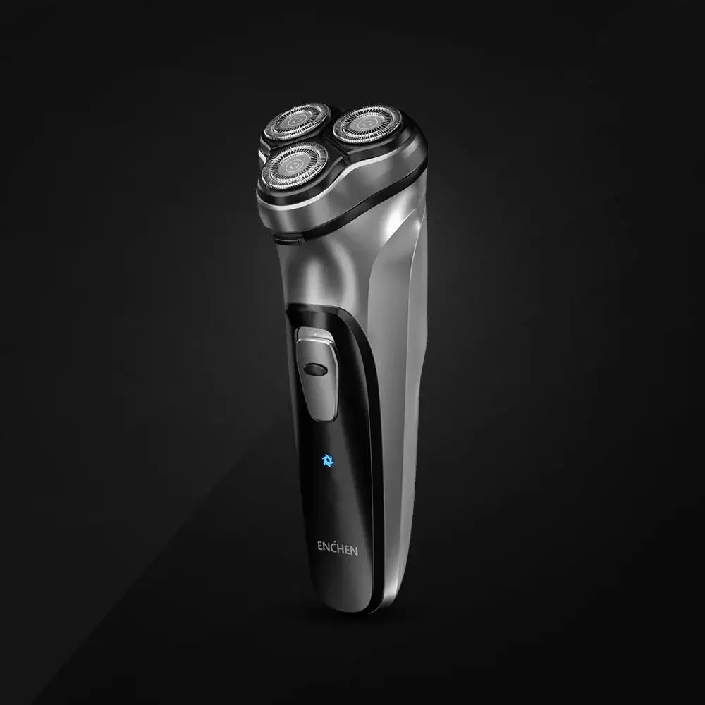 Original Youpin Enchen Black Stone 3D Electric Shaver Smart Control Blocking Protection Razor Type-C Rechargeable BlackStone Men