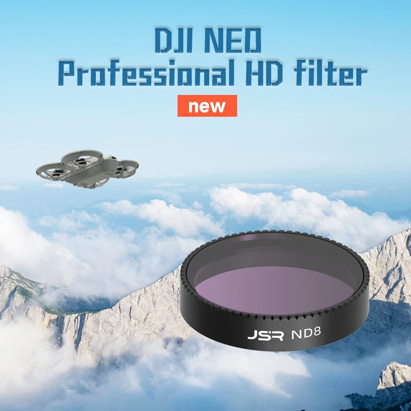 فلتر عدسة DJI NEO بدون طيار ، واقي من الآشعة البنفسجية ، مستقطب CPL ، مرشحات ND HD ، زجاج بصري ليلي نجمي ، طقم كاميرا تعتيم