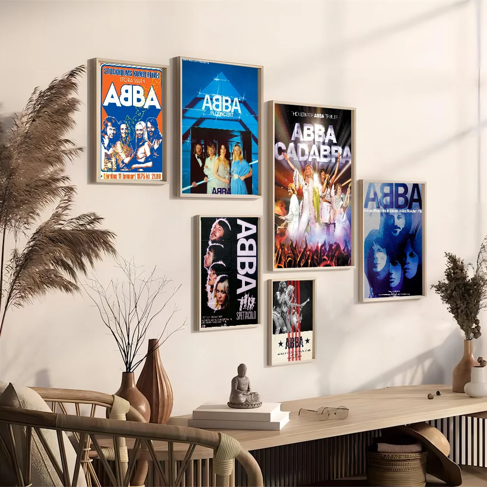 Classic Abba Band Classic Movie Posters HD Quality Poster Wall Art Painting Study Nordic Home Decor