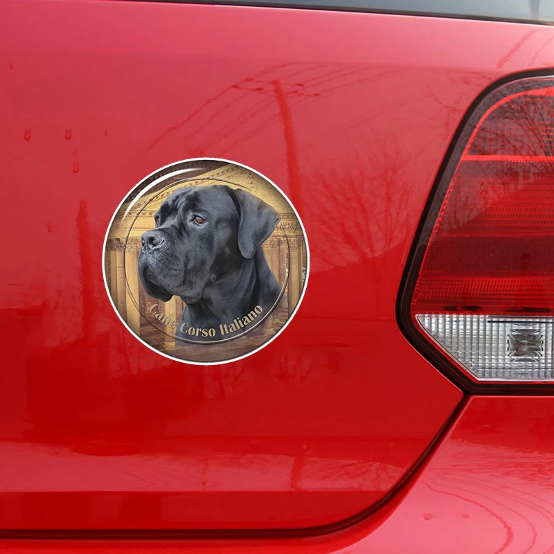 Decal Cane Corso Italiano Dog Car Sticker Waterproof for Bumper Rear Window Laptop Toilet