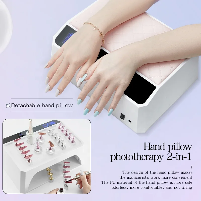 2023 New Arrival 178w pro cure wireless dual light rechargeable cordless sun uv led gel dryer nail lamp for salon manicure