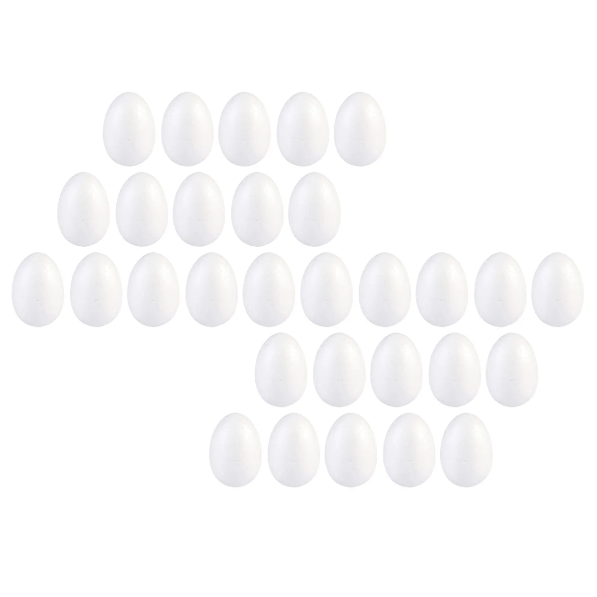 Peinture d'œufs en mousse solide, 30 pièces, ensemble de bricolage artisanal pour enfants d'âge préscolaire, activités éducatives de la maternelle