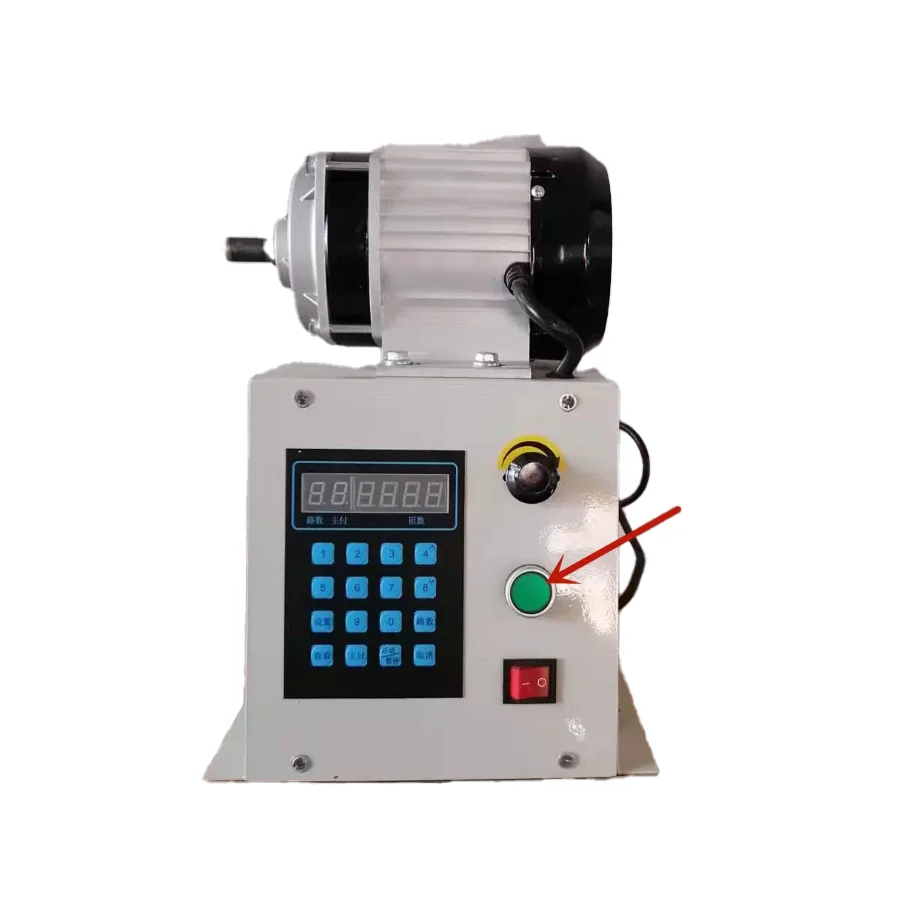 CNC Electric Auto Enameled Wire Winding Machine, High Torque with Chuck, Coil Spool Winder for Motor Transformer Copper Wire Pro