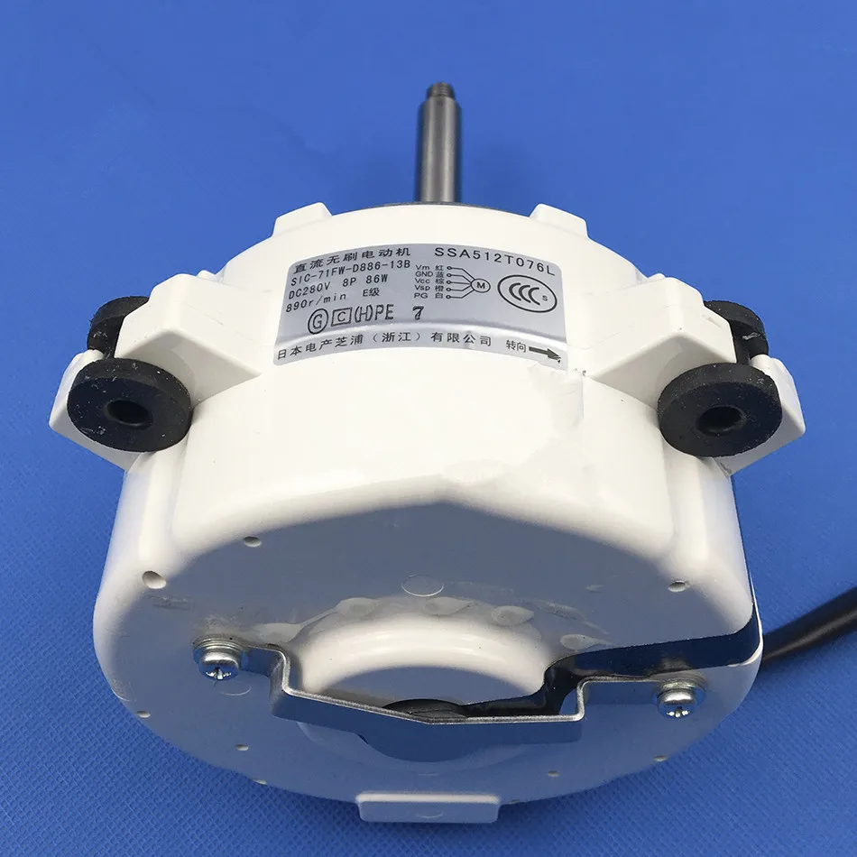 new Air conditioner motor SSA512T076B/L SIC-71FW-D886-2 SIC-71FW-D886-13B SIC-71FW-D886-19B SSA512T076T fan motor