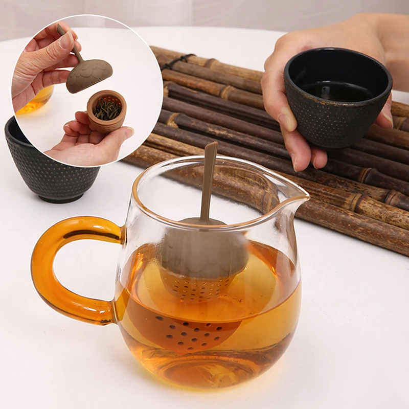 Tea Bag Strainer Acorn Shape Gadgets Kitchen Accessories Silicone Tea Infuser Tea Tools Spice Diffuser