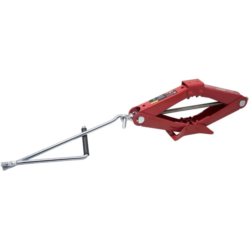 1.5 Ton Automotive Scissor Jack, 3000 lbs Capacity, Compact & Portable for Garages, Repair Shops, DIY