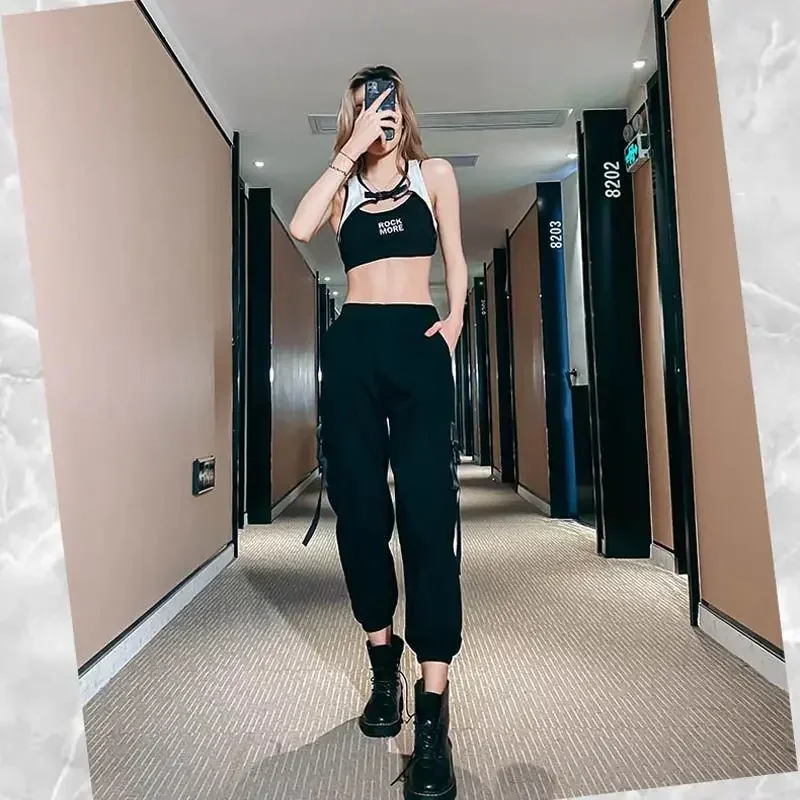 Woman Trousers Baggy Loose High Waist Korean Fashion Pants for Women Classic Outfits Trends 2025 Quality New In All Medium Xxl G