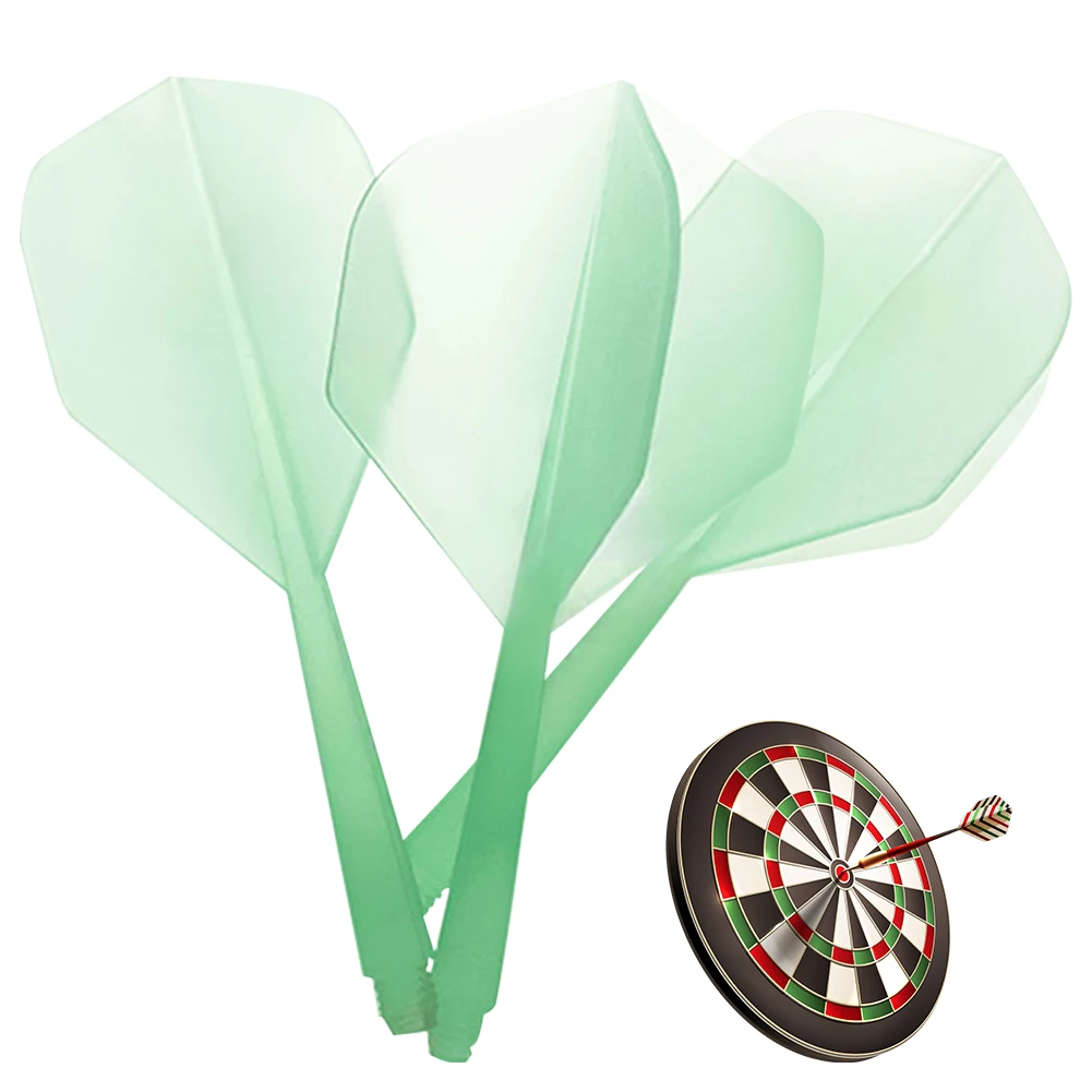 3Pcs Integrated  Flights and Shafts Anti-fall Professional  Plastic Integrated  Shaft and Flights  Accessories