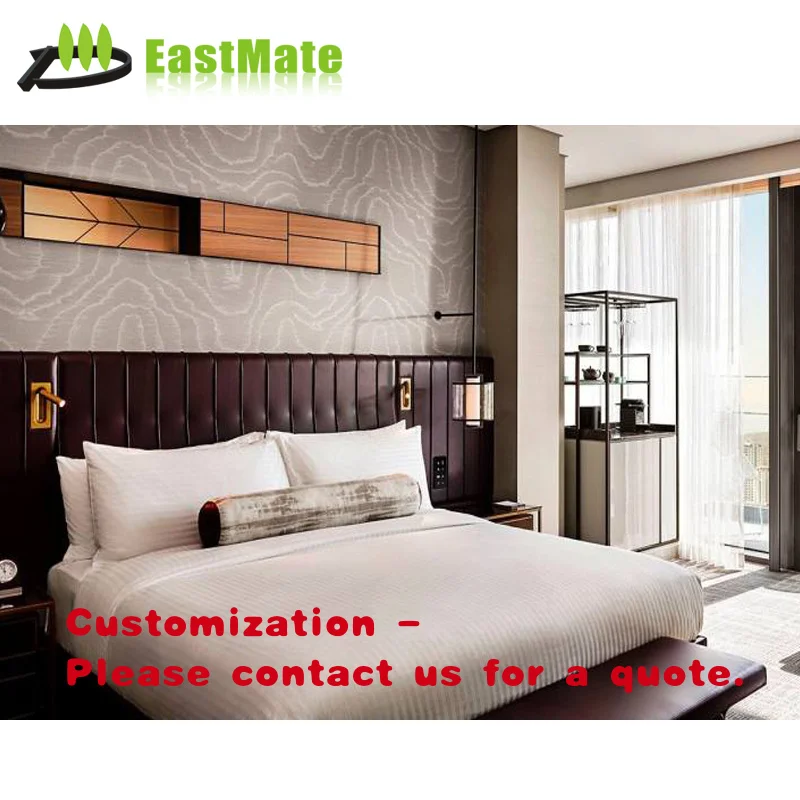 custom.Customized Modern Wooden 3 4 5 Commercial Hotel Bedroom Furniture Set Luxury Hotel Rooms