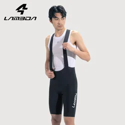 LAMEDA Cycling Bib Shorts Men EI Stress Relief Pads Road Bike Shorts Professional Cycling Short Pants Summer Bicycle Clothes