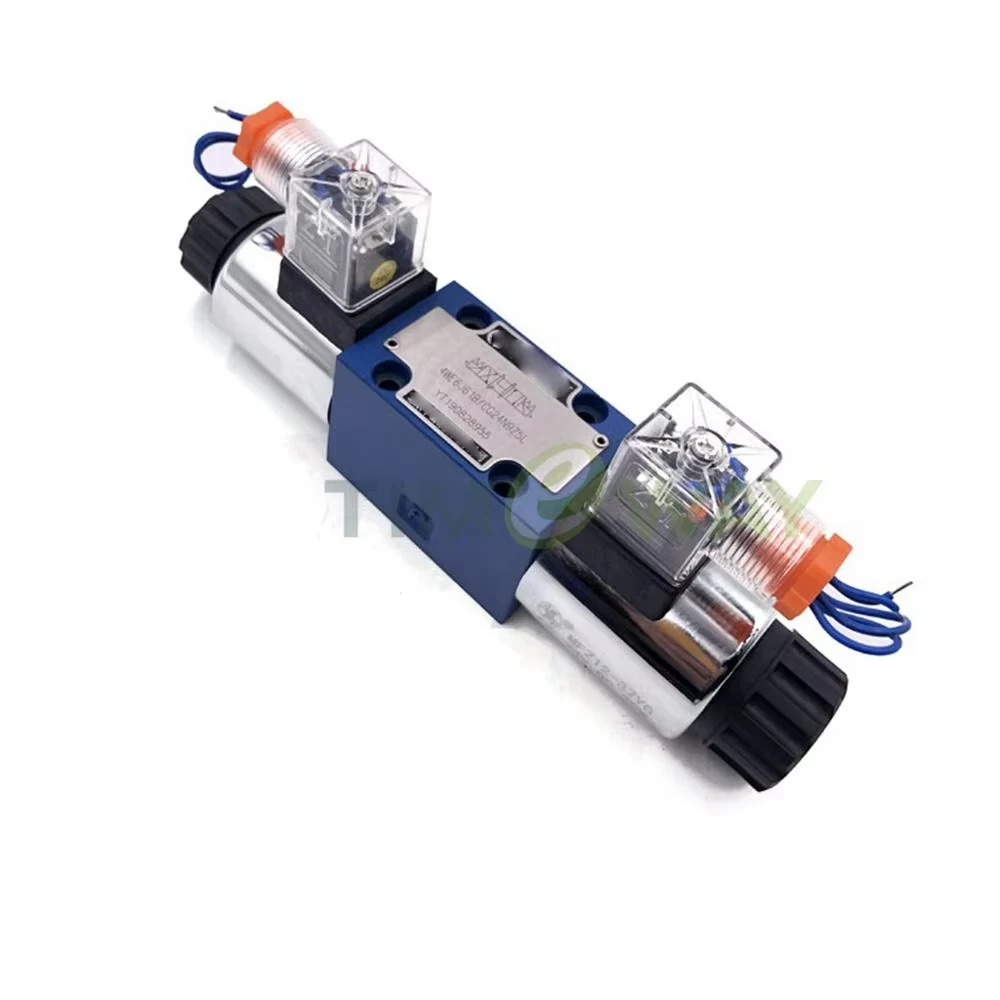 4WE6 استبدال صمام الملف اللولبي الهيدروليكي HUADE 4WE6J61B/CG24N9Z4 4WE6D61B/OFCG24N9Z5L 24V صمامات بكرة اتجاهية