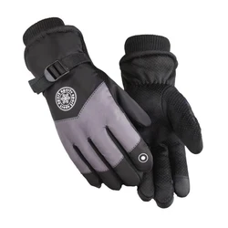 Guanti da sci guanti invernali per donna uomo guanti da Snowboard guanti Touchscreen guanti da neve termici impermeabili per motoslitta