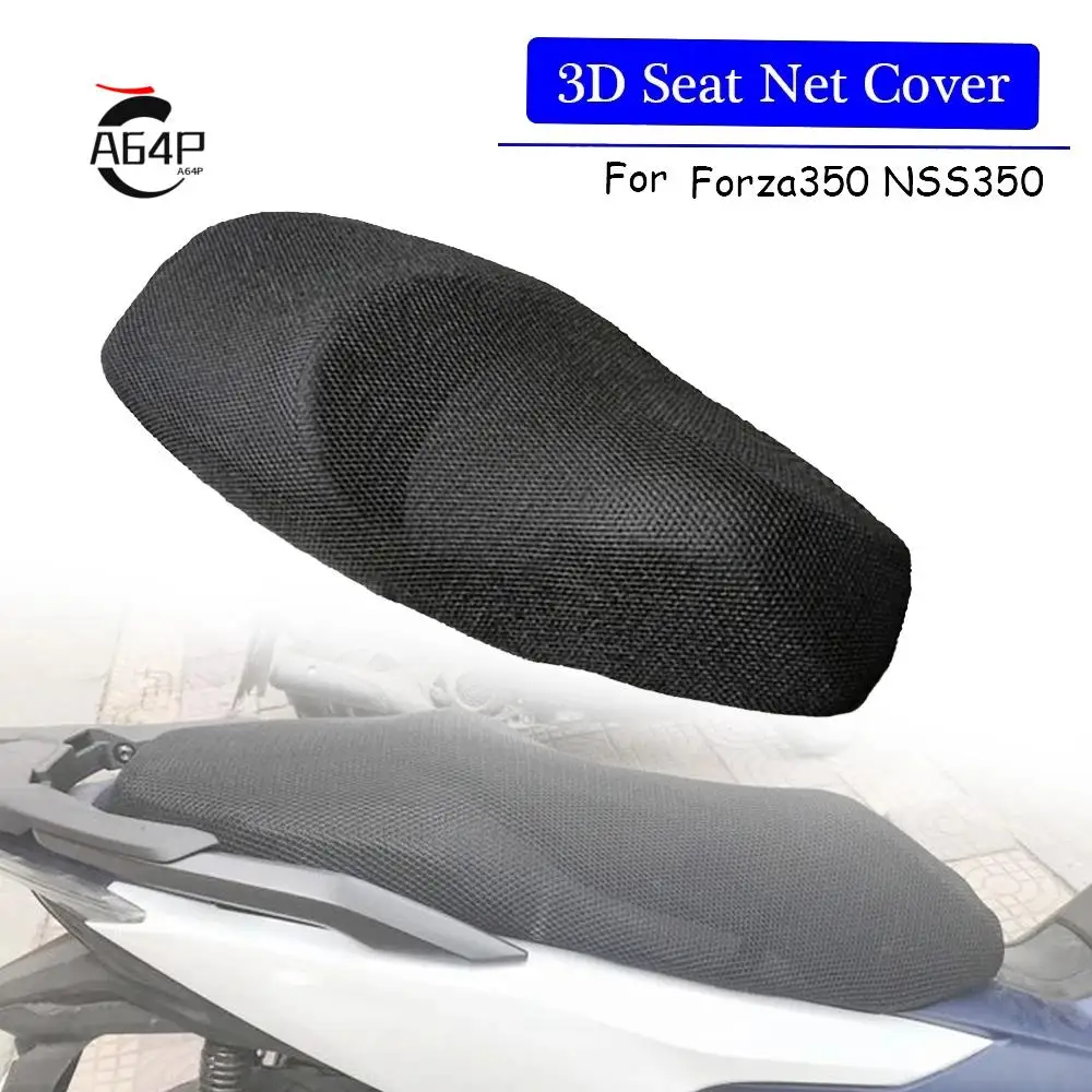 

A64P-для Honda Forza 350 NSS350 Forza NSS 350 мотоциклетный 3D сетчатый чехол на заднее сиденье, чехол для подушки сиденья, аксессуары