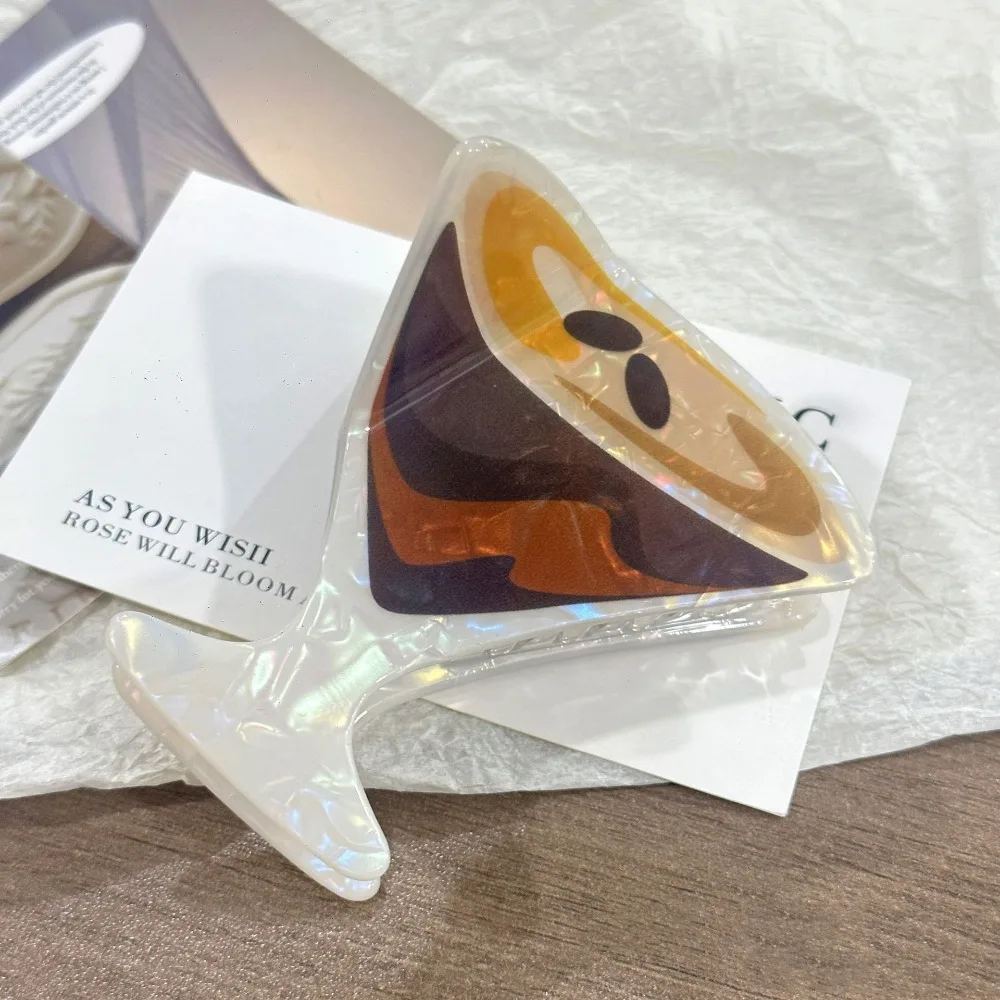 

Акриловая заколка для волос в форме коктейля, заколка для хвоста в форме кубка, креативная заколка в виде акулы, пляжный стиль, геометрическая акриловая заколка для волос