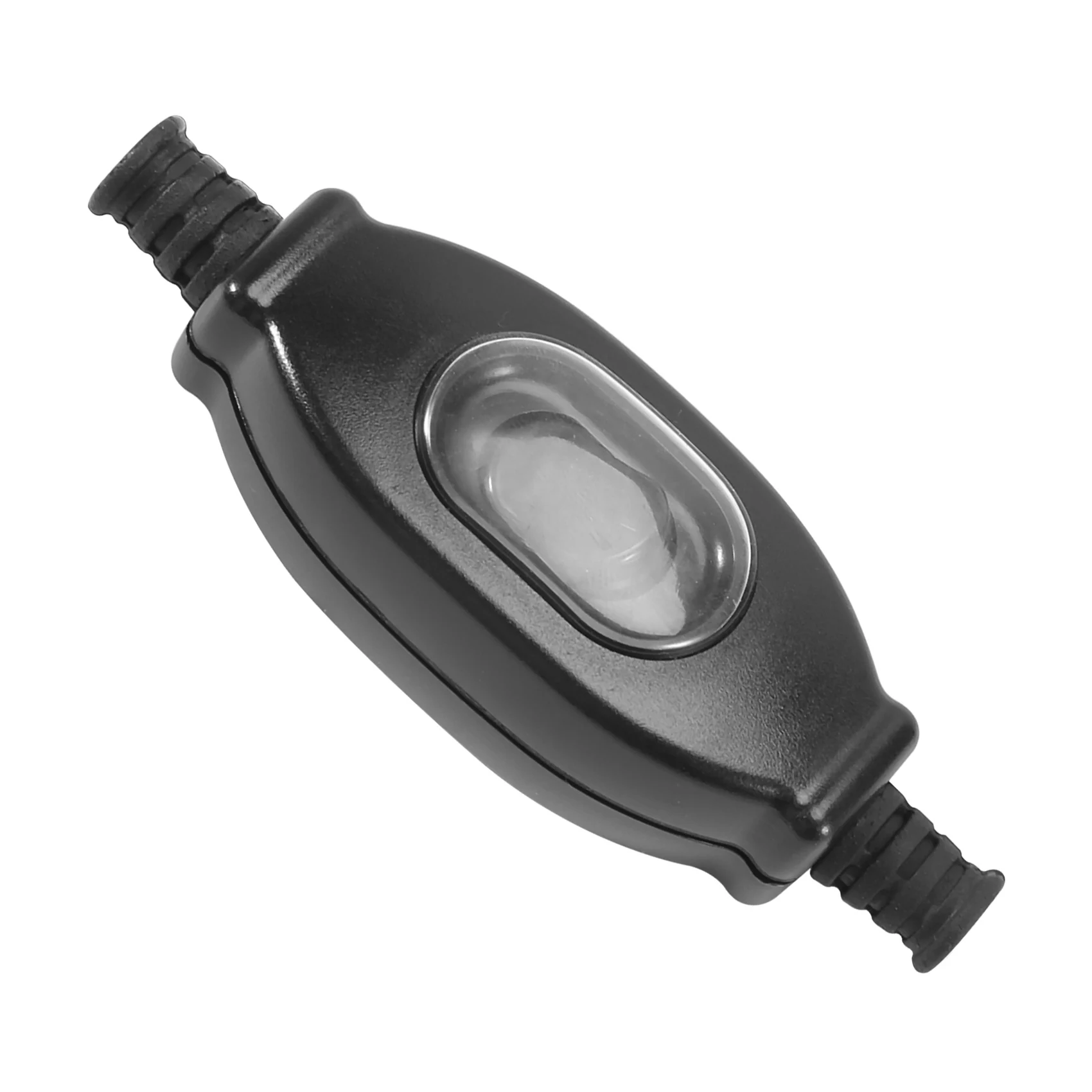 3A 250V 8mm Waterproof in Line Switch Cord Switch IP65 Round Wire Silver Contact Double Cut Switch Dust SwitchJAS