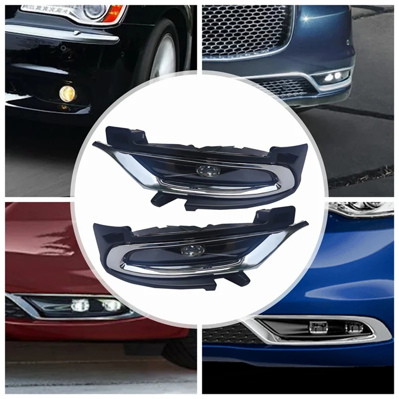 

Front Fog Lights Assembly For Chrysler 300 2015-2021 68294009AA 68227213AB 68227212AB