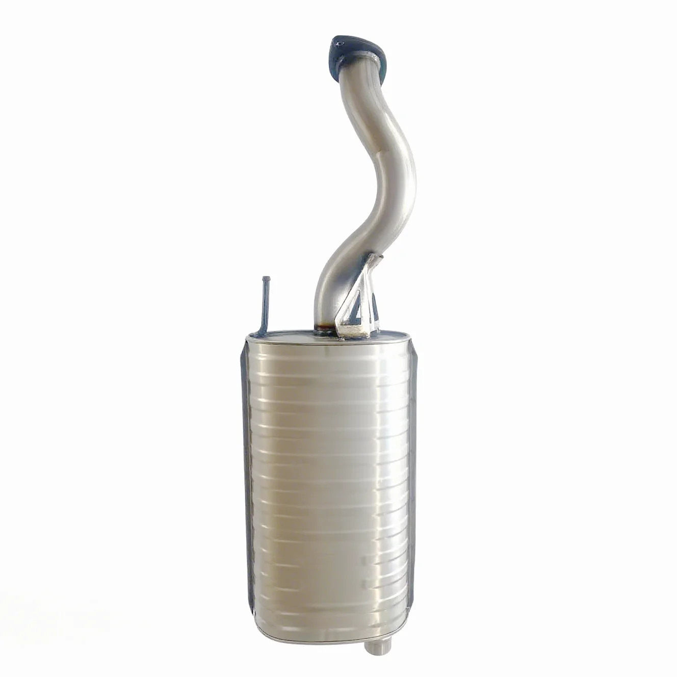 Hot Sales Stainless Steel Exhaust Muffler Land Cruiser 100 High Quality Automotive Part 1 Piece Universal 1.2mm Thick 1 Year