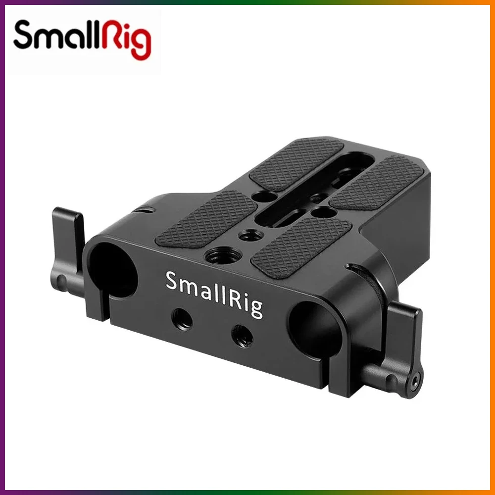 Универсальная базовая пластина SmallRig для цифровой зеркальной камеры с 15-мм стержневым зажимом для камеры Sony A6500 A6600 Panasonic GH5/Sony A7 1674