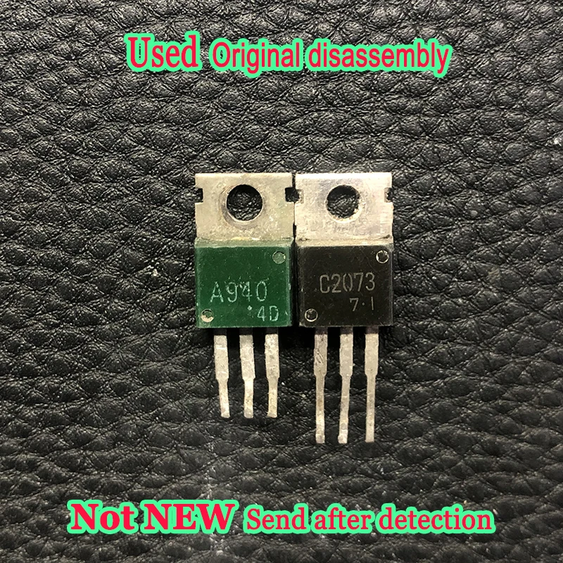 Used 5pcs 2SA940 A940 2SC2073  C2073 TO-220 In Stock Original disassembly