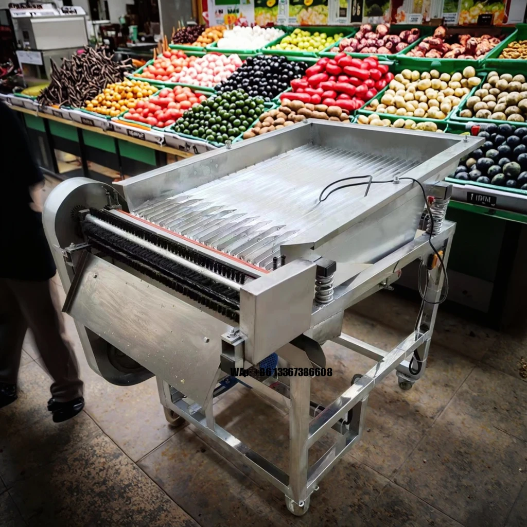 آلة قصف Edamame الطازجة آلة تقشير البازلاء الخضراء آلة تقشير وقصف صغيرة #1