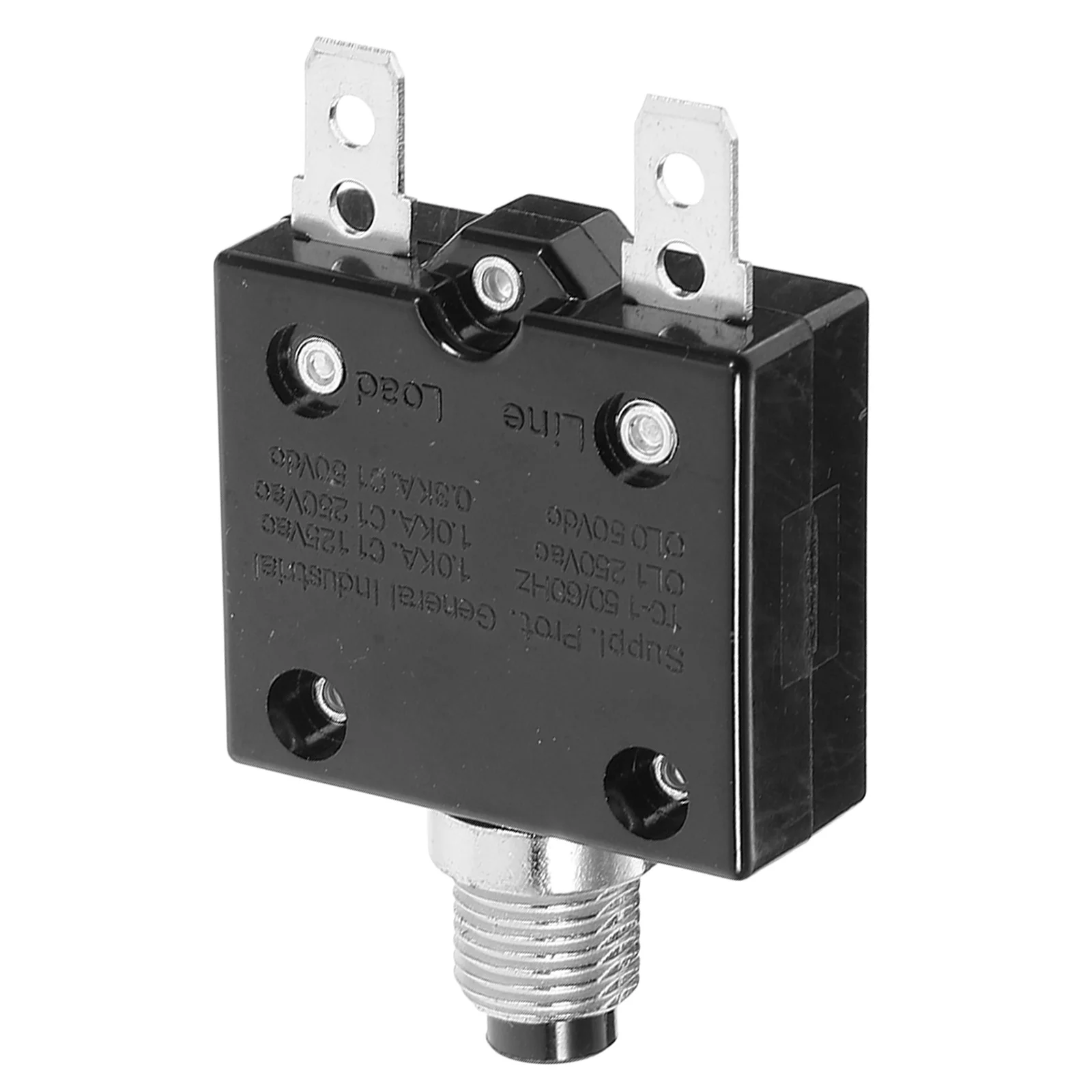 دليل إعادة تعيين قطاع دارة 15A 125-250 فولت 50 فولت تيار مستمر لسيارة قارب Rv البحرية حماية النظام الكهربائي للسيارات #2