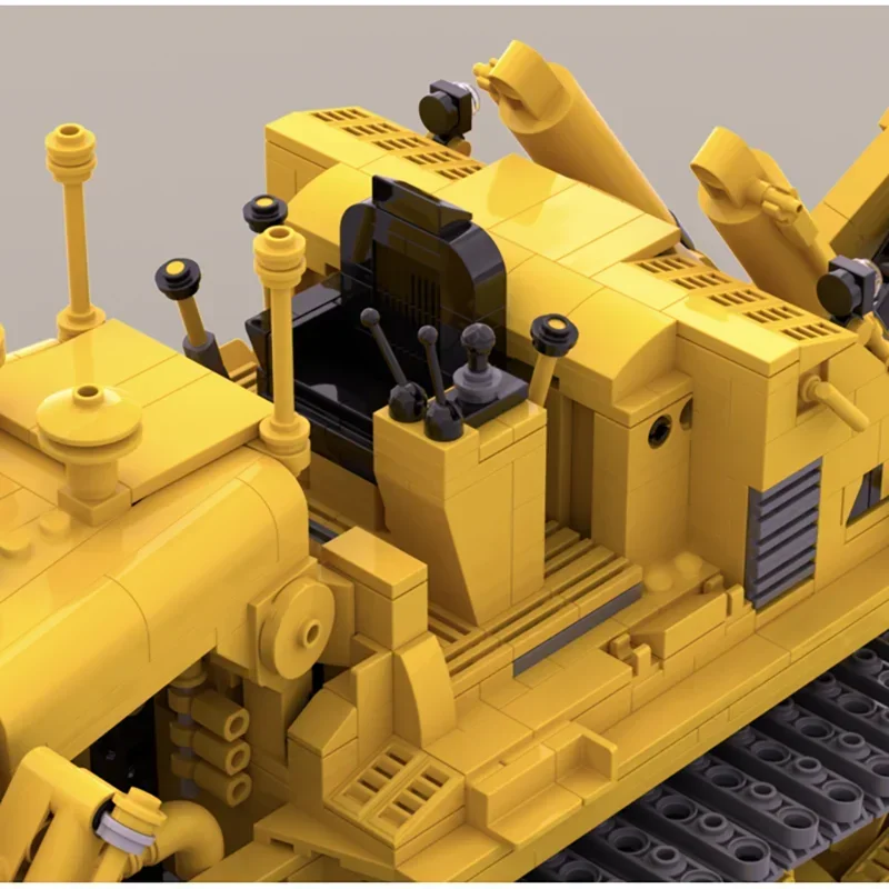 

Moc Building Block HD-41 Bulldozer Model Technology Brick DIY Engineering Vehicle Model Assembly Modular Truck Construstion Toy