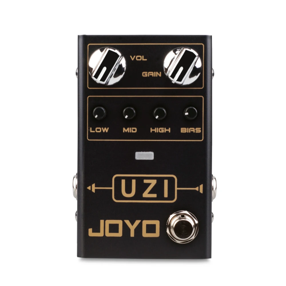 

JOYO R-03 UZI педаль для искажения гитары, британская и американская педаль для электрической гитары с эффектом искажения для музыки в тяжелых металлах