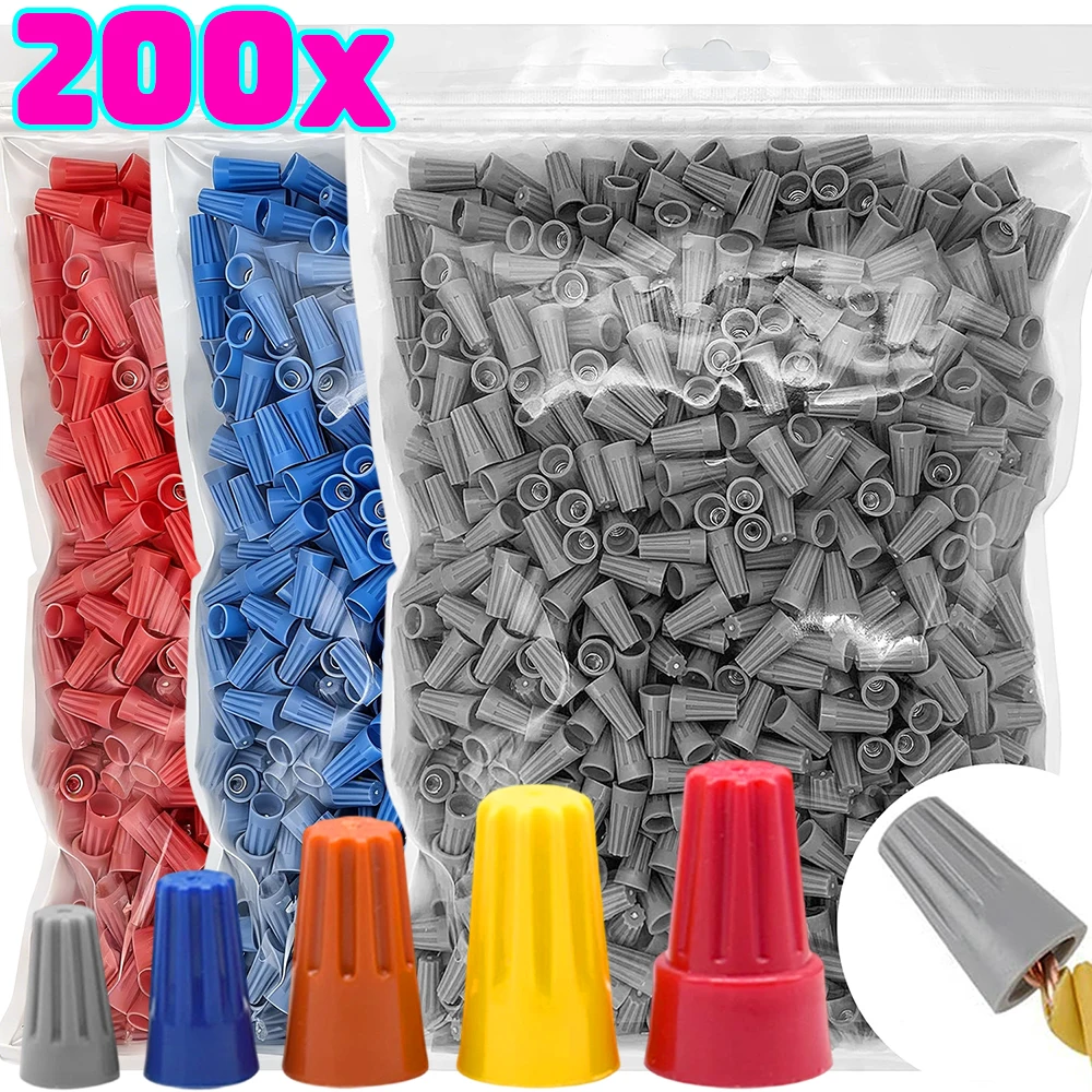 50/200Pcs Twist Ter…