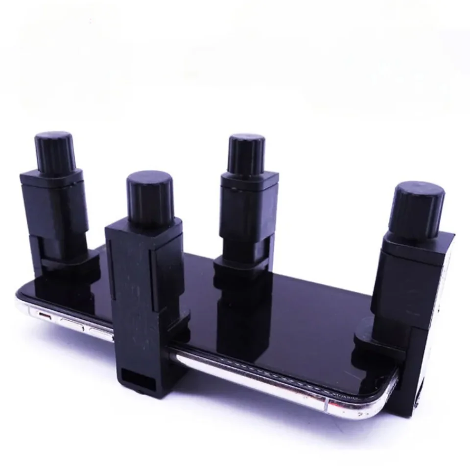 4 Piezas Prensa de Fijación Universal Ajustable para Reparación de Teléfonos Móviles, Clip de Fijación de Pantalla LCD, Accesorios para Tablet 2