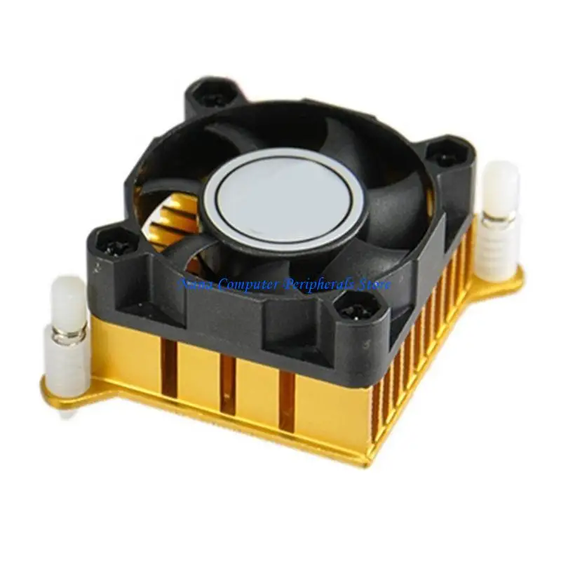 F68C Aluminium Heatsink Fin Coolers 40mm Fan for PC Northbridge Chipset Cooling