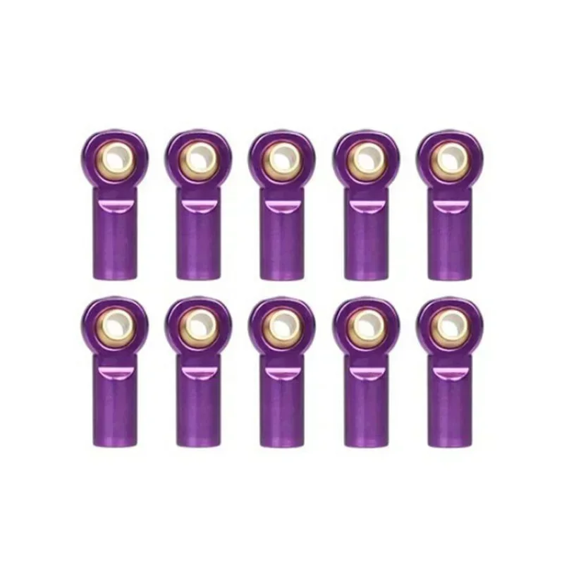 ข้อต่อลูกหมากโลหะ M3 จำนวน 10 ชิ้น สำหรับรถบังคับวิทยุขนาด 1/10 รุ่น Crawler AXIAL SCX10 D90 D110 Tamiya CC01