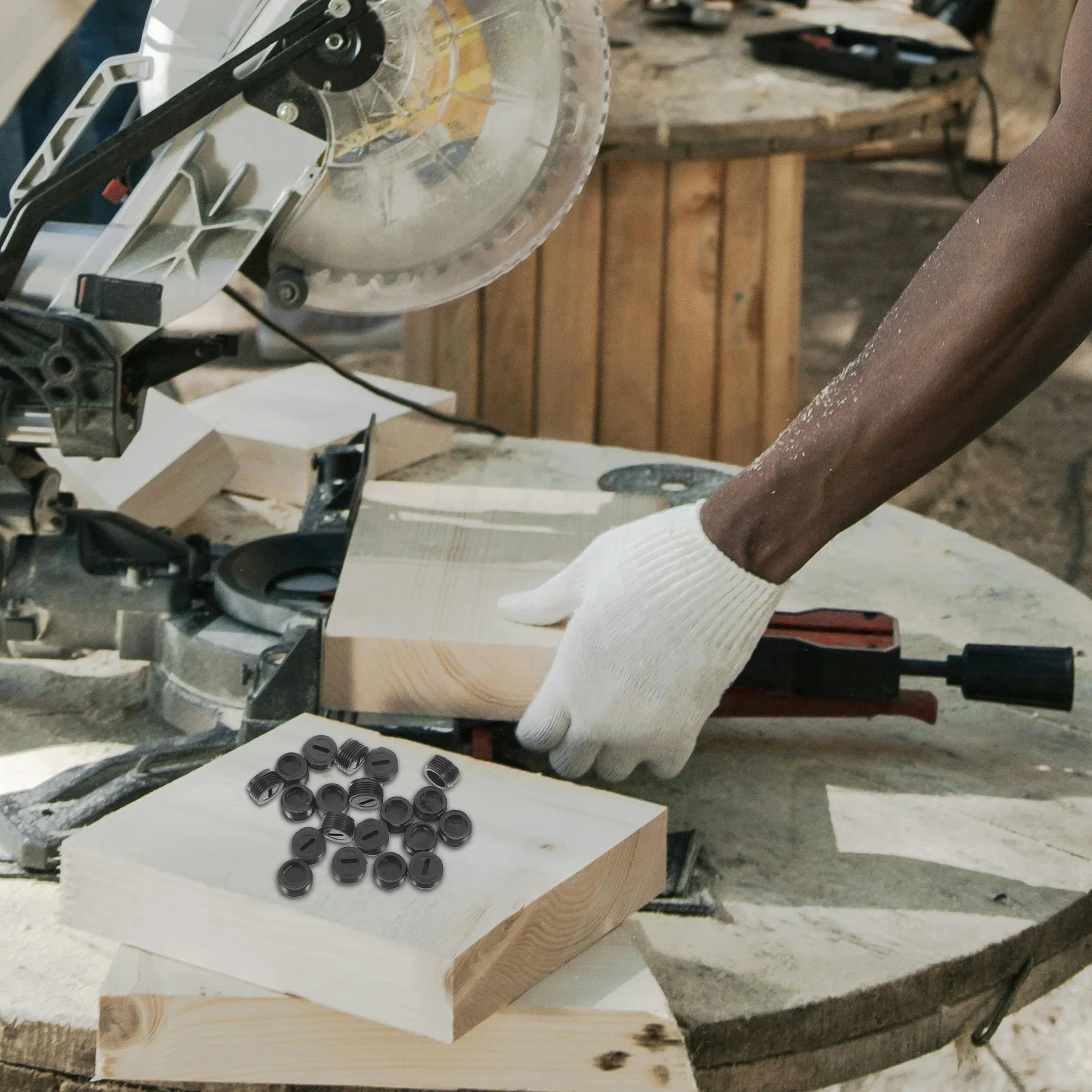 2pcs Carbon Brush Cover For Electric Motor Angle Grinder Drill Saw Cutting Machine Rotary Tool Carbon Brush Holder Caps Power