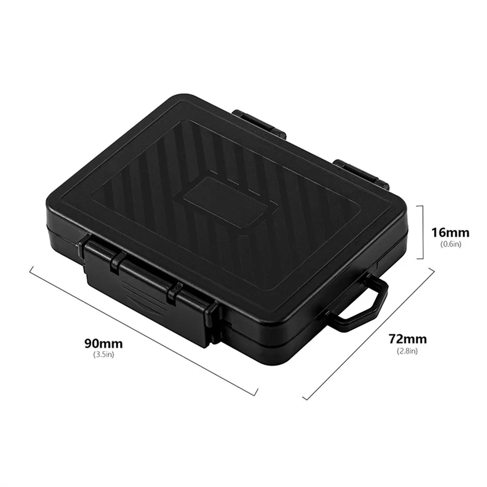 Memory Card Case For DJI/Insta360/Gopro/Photo Camera SD Card TF Card Abs Waterproof Silicone Card Slot Closure Design Case Box