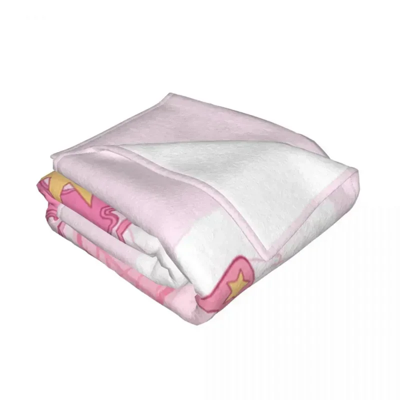 Cardcaptor Sakura dream wand blanket soft flannel fleece warm anime manga throw blankets for car bedroom couch bedspreads