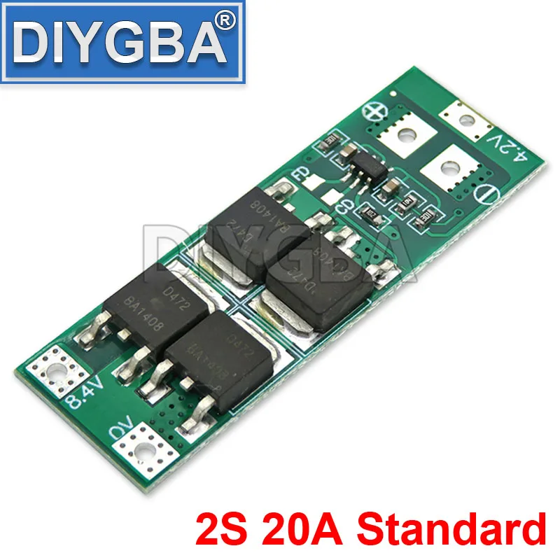 2S 3A 4A 5A 8A 10A 13A 20A 18650 scheda di protezione della batteria al litio/scheda BMS Standard/Balance igmonrq 7.4V 8.4V modulo agli ioni di litio