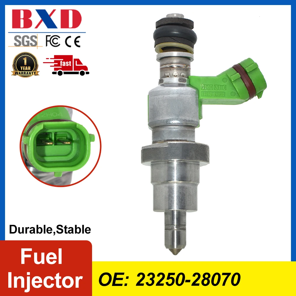 1PCS OE 23250-28070 23209-29065 23209-28070 Fuel Injector For Toyota AVENSIS RAV4 NOAH 1AZ‑FSE 2AZ‑FE D4 Engine Fuel Nozzle