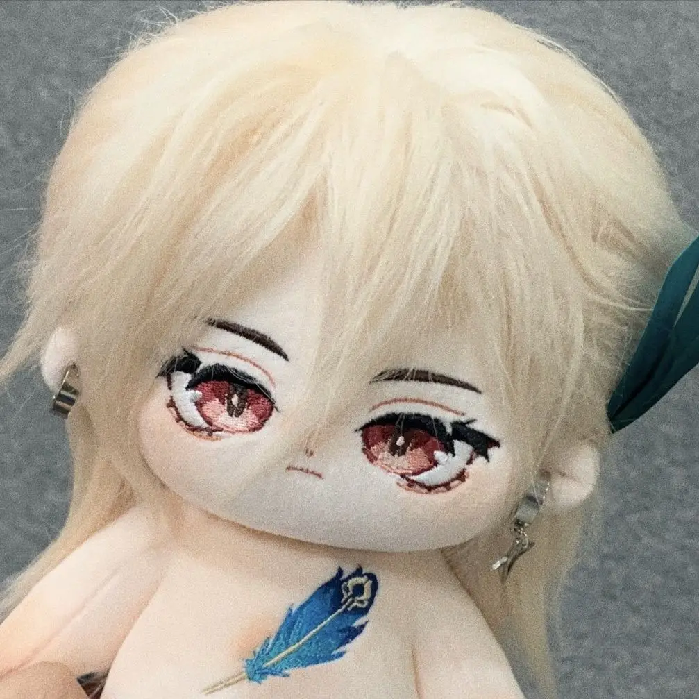 محشوة 20 سنتيمتر أنيمي لعبة Genshin تأثير Kaveh الكرتون أفخم دمية لعبة كوس فستان الأطفال الكبار تحصيل القطن الهدايا #2