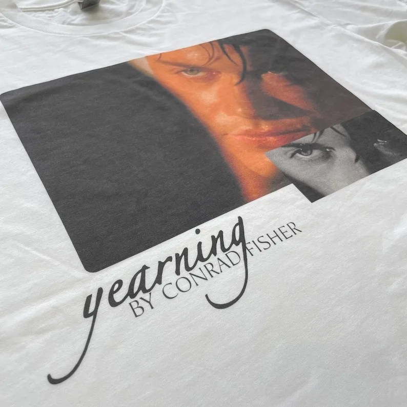 كونراد فيشر يورينغ الصيف تحولت جميلة ميرش الجمالية مروحة كونراد فيشر صورة من الموسم 3 TSITP مروحة هدية تي شيرت