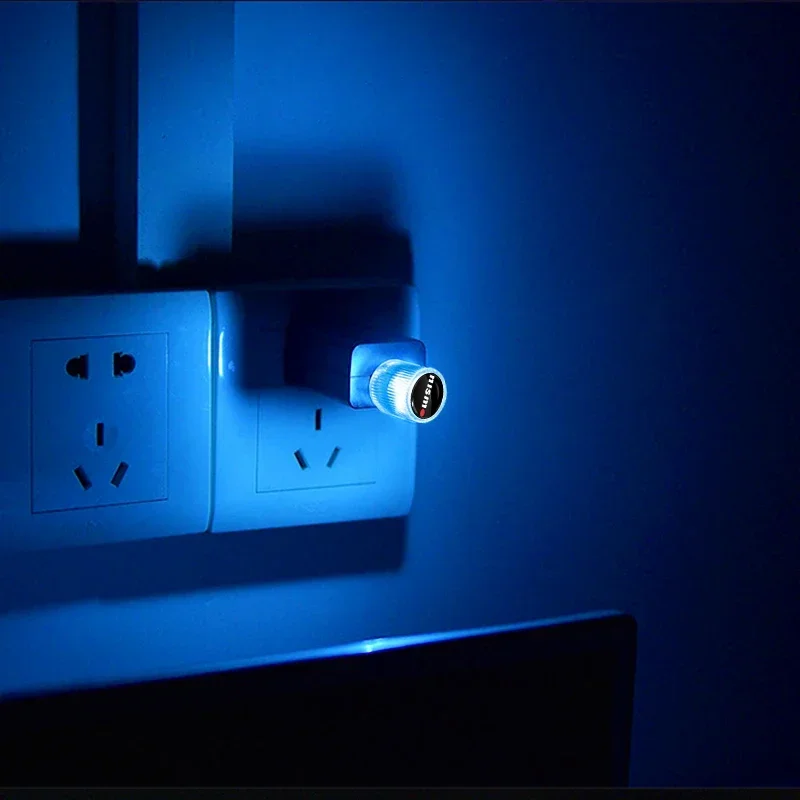 أضواء جو السيارة LED اكسسوارات الديكور الداخلي للسيارات لنيسان نيسمو تيدا Teana GTR ميكرا ليف سنترا باترول ماكسيما