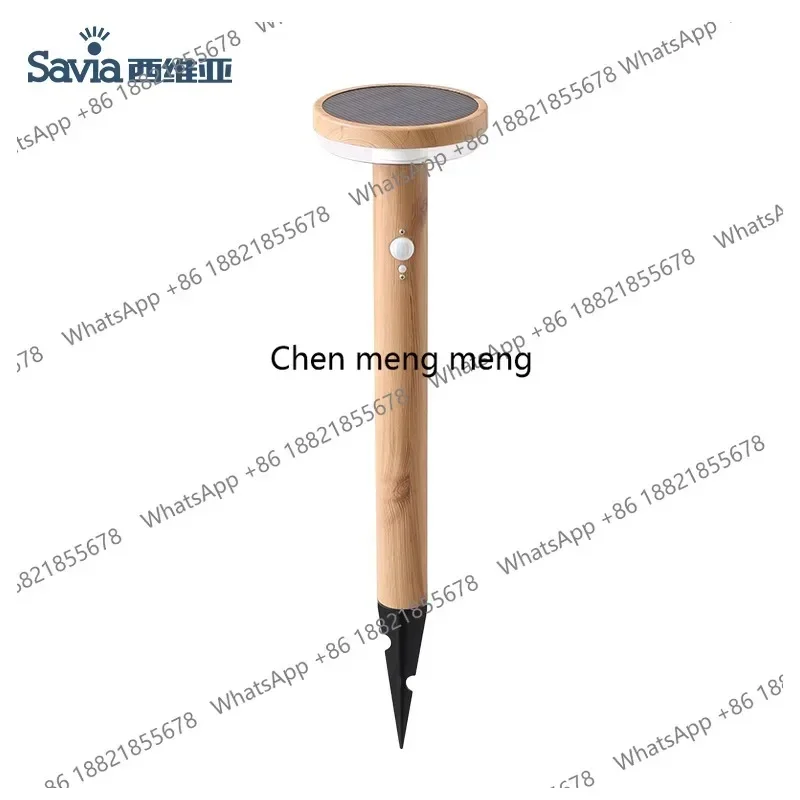 cqy  Solar garden light Outdoor lawn light Waterproof wiring-free human body induction light