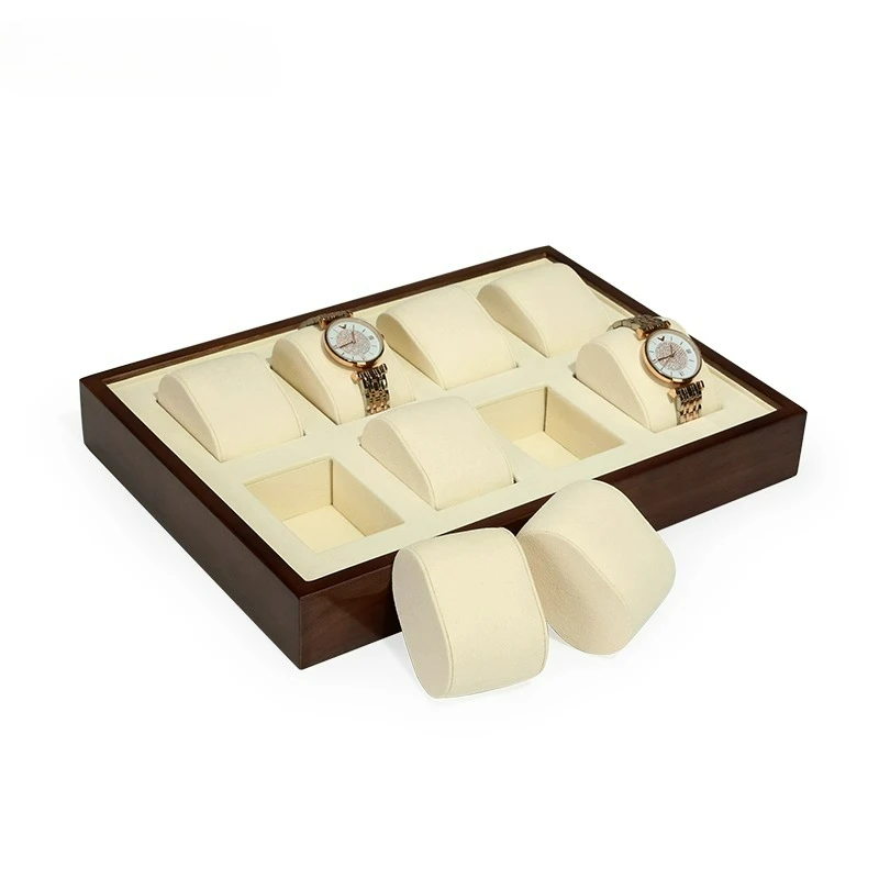 

Watch Live Display Props Watch Home Solid Wood Watch Storage Box
