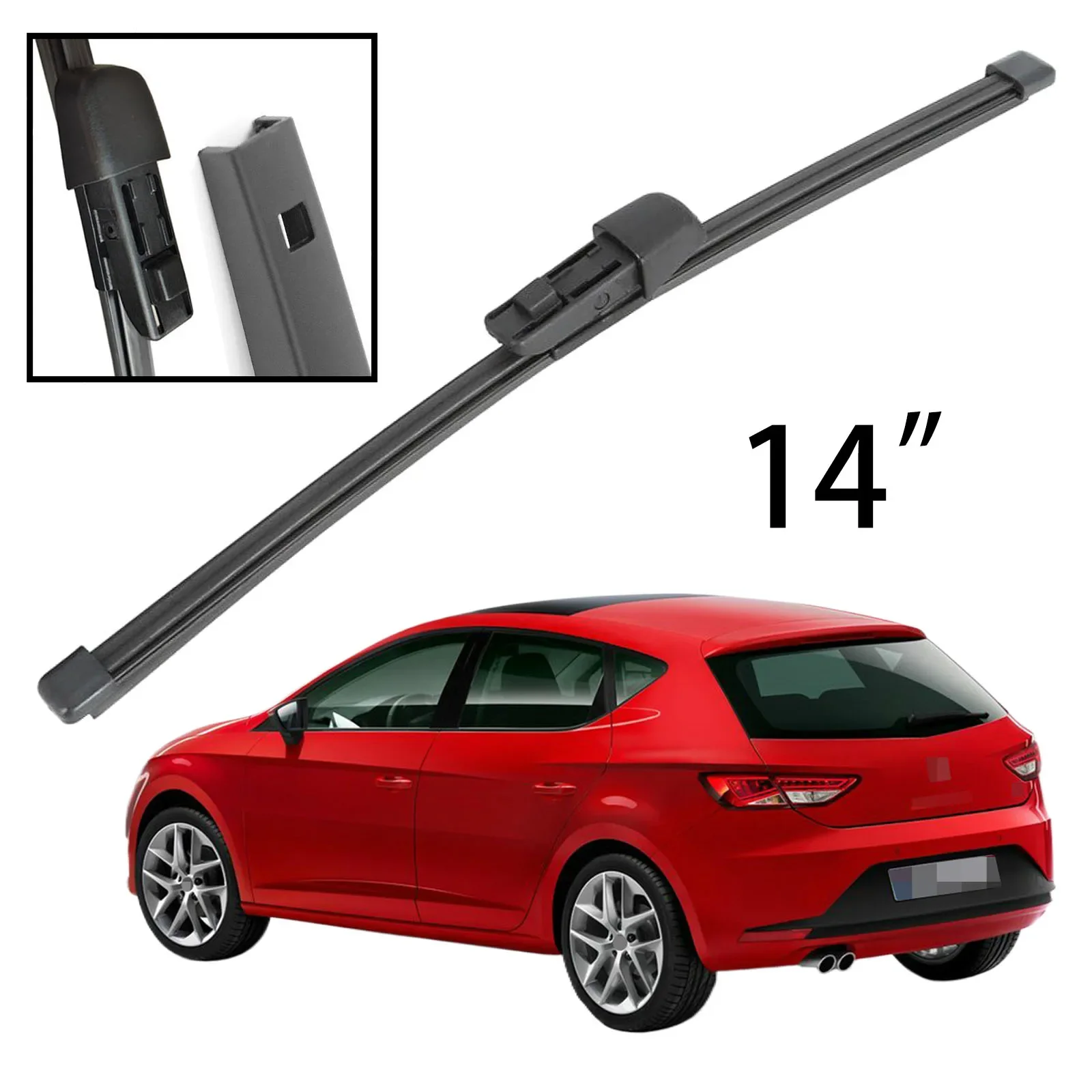 

14" Rear Windshield Windscreen Washer Wiper Blade For Seat Leon ST Hatchback 2012-2019 Car Accessories Accsesories