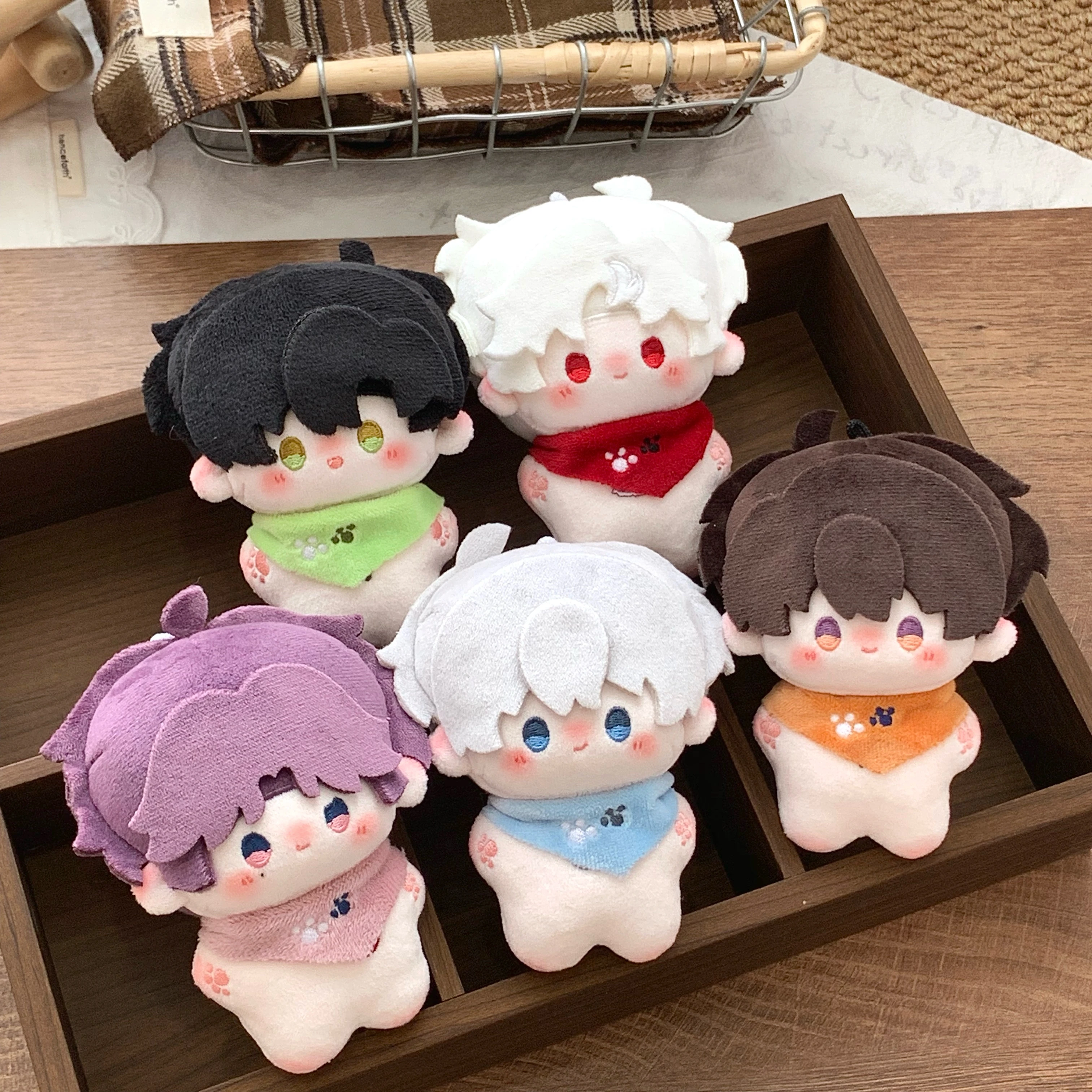 

Игра Love And Deepspace Аниме Cos Zayne Rafayel Xavier Caleb Sylus 10 см плюшевая игрушка милый кулон подарок на день рождения игрушка