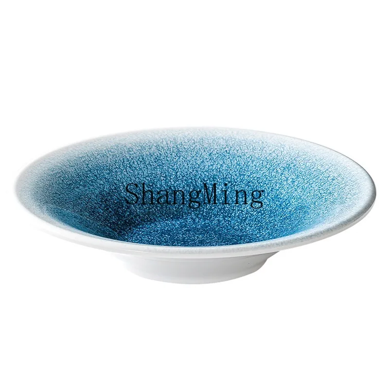 

PYH melamine tableware imitation porcelain plate commercial round deep plate soup plate high-end restaurant