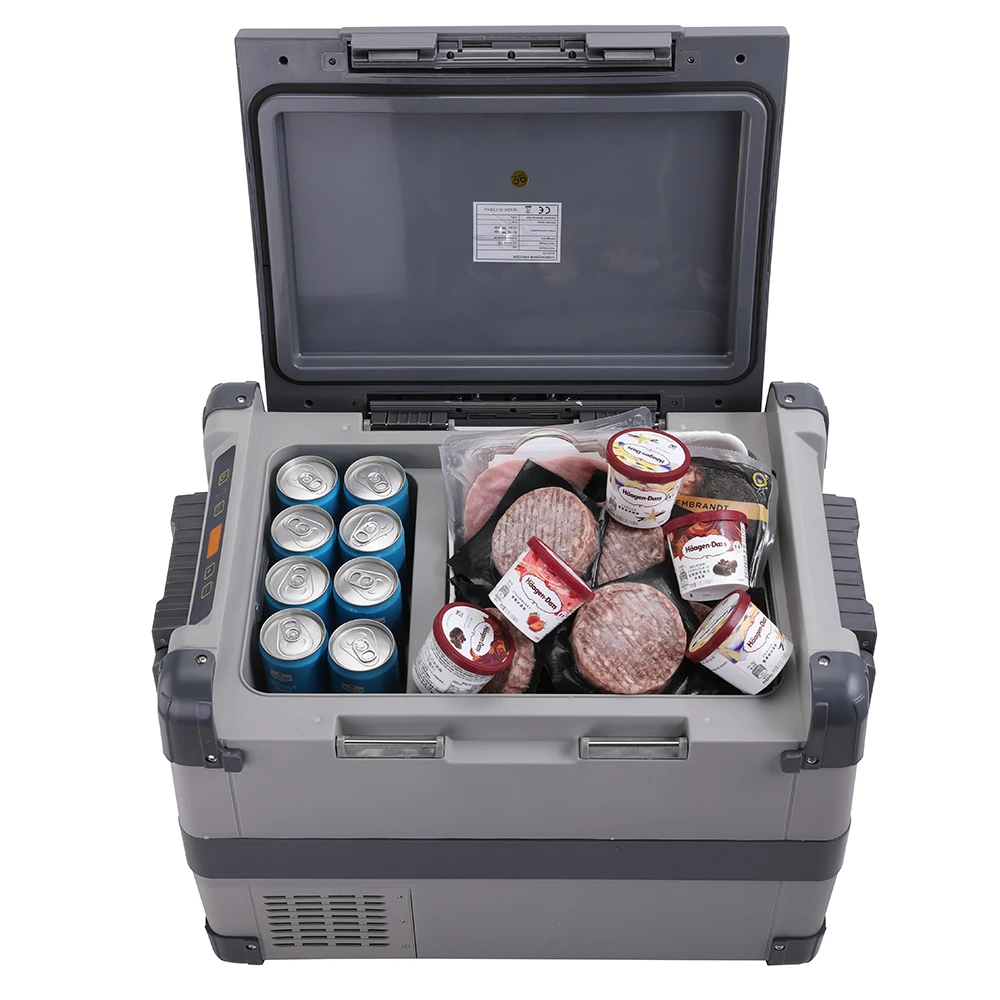 

Evercool 33L DC Solar Refrigerator 220V Mini Car Freezer Portable Refrigerator Compressor Geepas