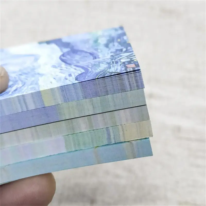 Malerei Notizblock Monet van Gogh No-Sticky Note Aufkleber Scrap booking DIY Notizblock Tagebuch Briefpapier Schul material