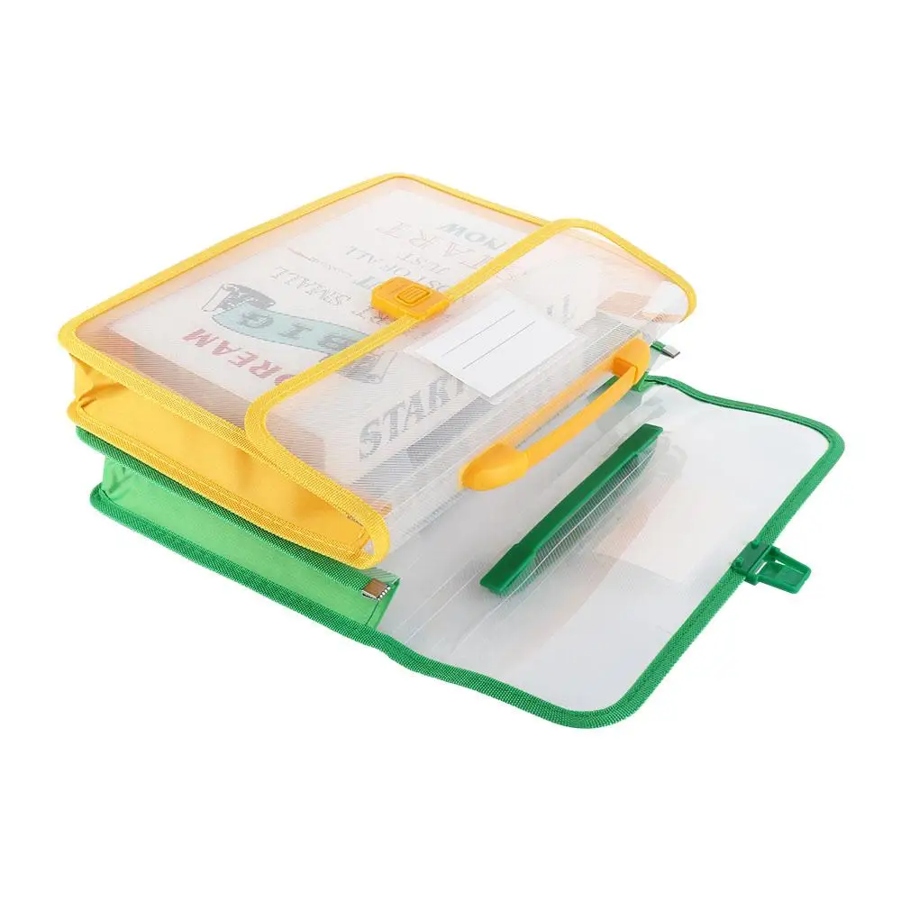 Wallet Accordion File Pouch Home Organization Expanding File Folders File Wallet Document Bag File Folder File Storage Bag