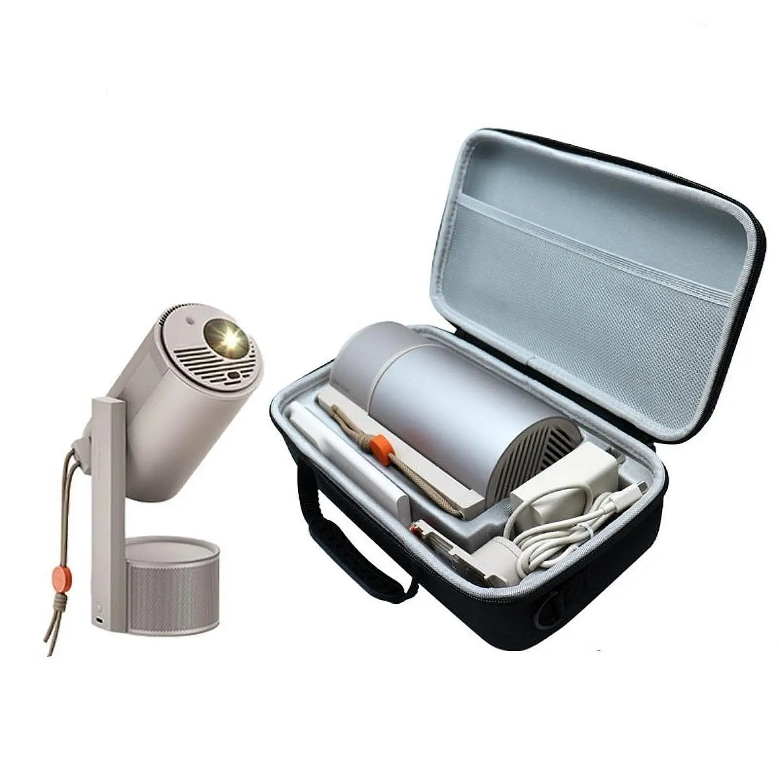 Tragbare Aufbewahrungstasche, Netztasche, intelligenter Projektor, kompakte Schutztasche, Mini-Projektor-Tragetasche, EVA-Reisetasche für Play5