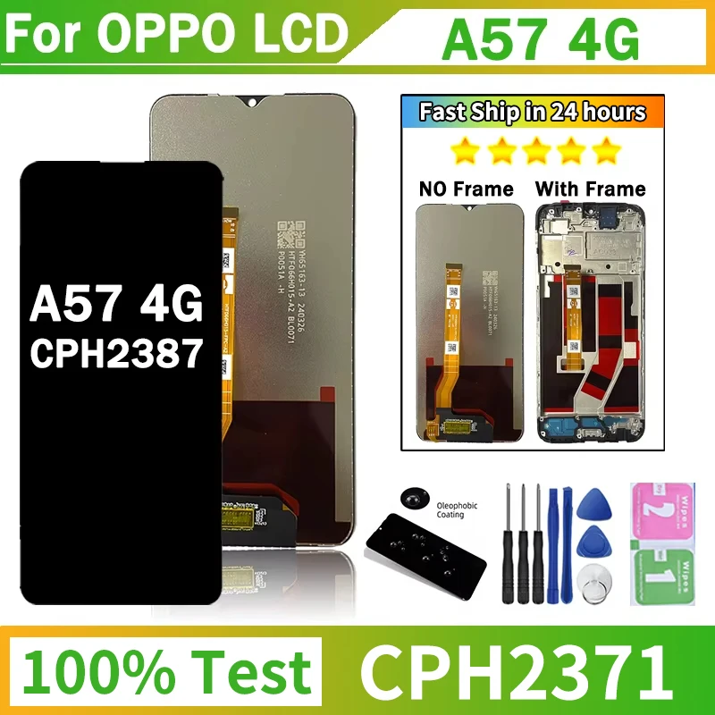 مراجعة تفصيلية لشاشة LCD CPH2387 لجهاز Oppo A57 وA77 4G